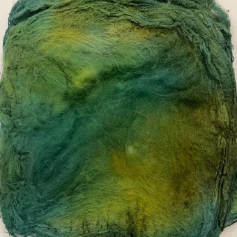 квадраты ручного крашения изумрудная долина