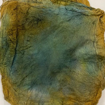 квадраты ручного крашения олива