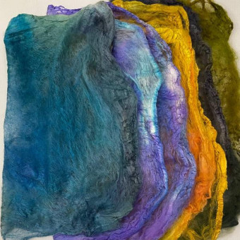 квадраты ручного крашения микс вдохновение