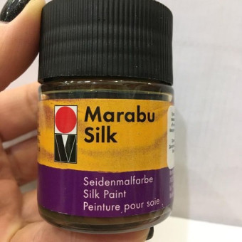 краситель marabu silk 294 карамель, 50 мл