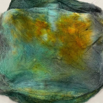 квадраты ручного крашения солнечный зайчик